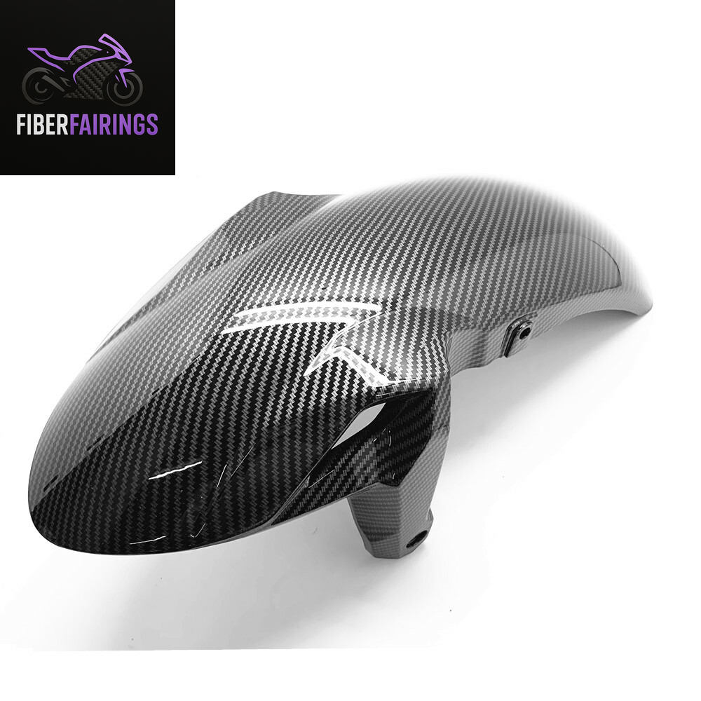 For Kawasaki 2017-20 Z650 NINJA 650 Carbon Fiber Front Tire Fender Guard Hugger