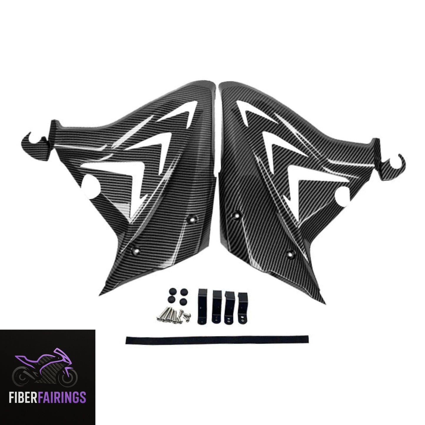 CBR-650 super-sport look side fairing covers