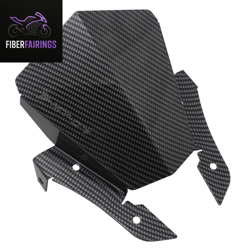 Windshield for YAMAHA MT07 MT-07 FZ-07 2013 2014 2015 2016 2017 Motorbike Wind Deflector Windscreen Aluminum