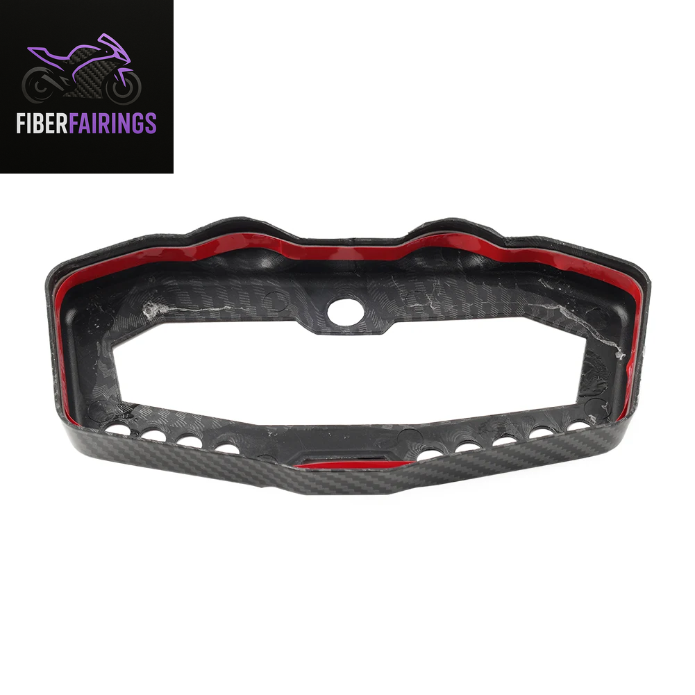 Motorbike Instrument Speedometer Shell Meter Gauge Cover Carbon Fiber Black ABS for Yamaha MT07 FZ07 14-20 for Tracer 700 16-19