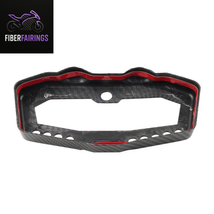 Motorbike Instrument Speedometer Shell Meter Gauge Cover Carbon Fiber Black ABS for Yamaha MT07 FZ07 14-20 for Tracer 700 16-19