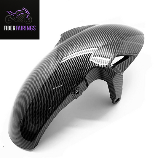 For Kawasaki 2017-20 Z650 NINJA 650 Carbon Fiber Front Tire Fender Guard Hugger