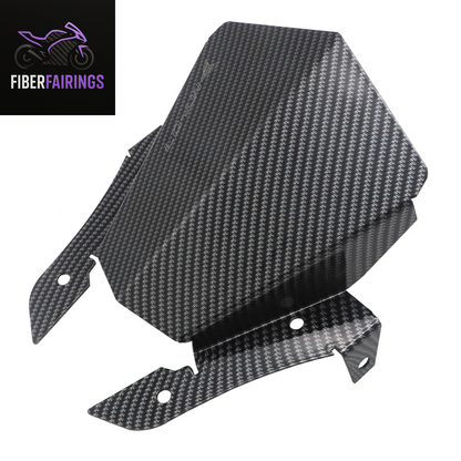 Windshield for YAMAHA MT07 MT-07 FZ-07 2013 2014 2015 2016 2017 Motorbike Wind Deflector Windscreen Aluminum