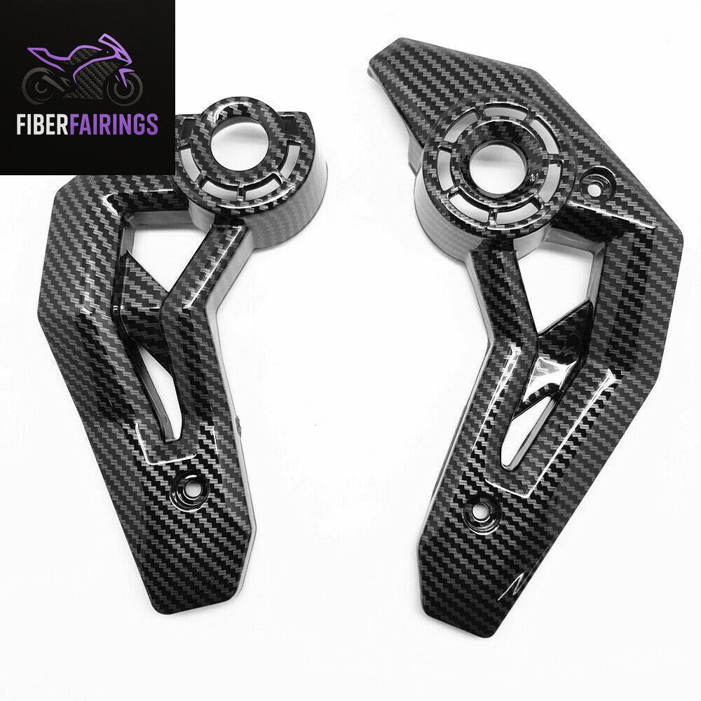 Side Frame Fairing Cowl Carbon Fiber for 2017-2019 Kawasaki Ninja 650 EX650 ER6F